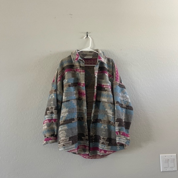 Multicolor Patterned Jacket - Picture 1 of 5
